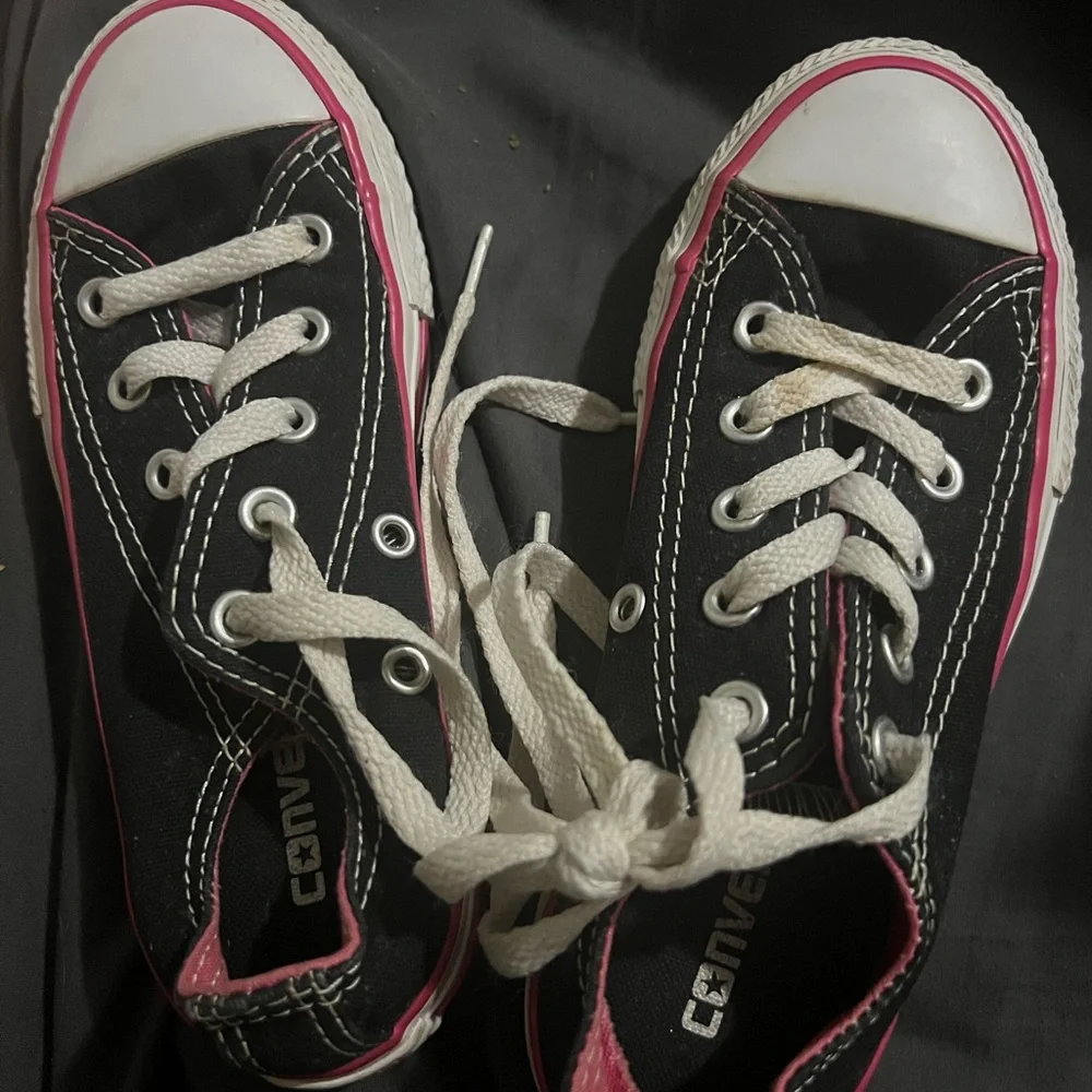 Size 12 kid- 2 pairs of Converse Kids - Picture 1 of 6